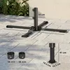 Sonnenschirmständer Klappbarer Schirmständer Produktbild-Vorschau 3