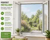Okenní síť proti hmyzu 130x150cm, moskytiéra, síť proti Náhled obrázku produktu 9