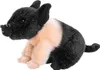A plush toy pig sitting on a white background. Anteprima dell’immagine prodotto