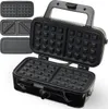 KitchenBrothers 3-in-1 Waffeleisen - Sandwichmaker - Produktbild-Vorschau 4