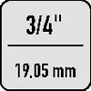FEIN 63134999061, Zestaw wierteł, Metal, 12, 14, 16, 18, Podgląd zdjęcia produktu 12