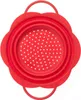 Kochblume Faltsieb M rot Silikon, Edelstahl 22929.04 Produktbild-Vorschau 7