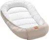 Little Stars Musselin & Ecru Velvet Baby nest Kokon XXL Produktbild-Vorschau 1