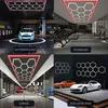 14er-Pack Hexagon LED Deckenleuchte mit Rahmen, 680W LED Produktbild-Vorschau 7