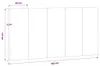vidaXL Kopfteil-Kissen "Hanko" Rosa 100 cm Samt Produktbild-Vorschau 8