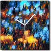 Coloray Uhr auf Leinwand 30x30 cm Wand Uhr Dekoration Produktbild-Vorschau 1
