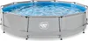 EXIT Soft Grey Rahmenpool ø360, Aufstellpool, mit Produktbild-Vorschau 1