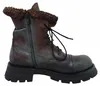 PAPUCEI Schnürstiefel Braun Produktbild-Vorschau 2