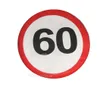 Serviette Verkehrsschild 60 Jahr 20 stk Produktbild-Vorschau 3