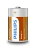 A single Philips D-size battery is shown against a white background. Voir les images du produit
