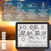 A marketing image for a Technoline WD3000 weather station, showing its features and display. Náhled obrázku produktu