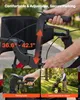 VEVOR 2-in-1 Rollator Faltbar mit Sitz, Leichter Gehwagen Produktbild-Vorschau 5