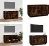 vidaXL TV Schrank Räuchereiche 80x35x45 cm Holzwerkstoff - Produktbild-Vorschau 1