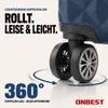 ONBEST Hartschalen Koffer Set | 4-teilig | Blau | mit Produktbild-Vorschau 8