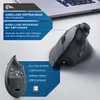 A vertical mouse is shown next to a laptop, with descriptive text and diagrams highlighting its features. Produktbild-Vorschau