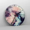 Wanduhr - Rund - Glasuhr - Abstraktion modern - 40x40cm - Produktbild-Vorschau 4