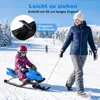 COSTWAY kinder-stuurkar, stuur-slede met rem, trekkoord, Productafbeelding-voorbeeld 6