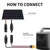 Câble de recharge solaire Câble solaire 1,5 m, connecteur Voir les images du produit 6