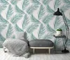 Erismann Vliestapete Floral petrol/weiß 10,05 x 0,53 m Produktbild-Vorschau 3