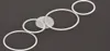 A modern LED ceiling light with multiple interlocking rings. Anteprima dell’immagine prodotto