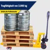 Handhubwagen 3000kg Gabelhubwagen Hubwagen Palettenwagen Produktbild-Vorschau 3