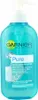 A bottle of Garnier Pure Skin Cleansing Gel with a pump dispenser. Náhled obrázku produktu