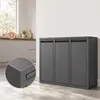 Relaxdays, cubo de basura con 3 compartimentos, capacidad Vista previa de la imagen del producto 7