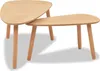 vidaXL 2-tlg. Couchtisch-Set Massivholz Kiefer Braun Produktbild-Vorschau 13