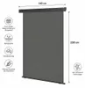 Tenda da sole verticale Mucola 160x250 cm Tenda da sole Anteprima dell’immagine prodotto 3
