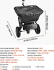 Épandeur à gazon - Épandeur traîné Épandeur centrifuge - Voir les images du produit 7