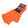 Fingerlose Stoffhandschuhe orange Produktbild-Vorschau 2