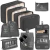 10-teiliges Set Packwürfel, Wasserdichter Koffer Organizer Produktbild-Vorschau 1