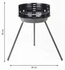 LANDMANN - Barbecue rond | Surface de cuisson : 30 cm | Voir les images du produit 3