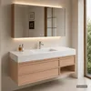 Ensemble de meubles de salle de bain moderne, comprenant un Voir les images du produit 3