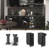 Meuble cuisine Vicco R-Line Noir Haute brillance 30cm sans Voir les images du produit 3