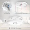 LED stropní svítidlo Stropní světlo Bílé svítidlo do Náhled obrázku produktu 7