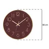 Silent Wanduhr Schlafzimmer-Uhr mit Silent-Mechanik, Ø 30 Produktbild-Vorschau 4