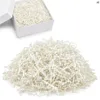 Weißes Papierfüllmaterial 100 g – Dekofüllung für Geschenkkörbe, Boxen & Pakete Produktbild-Vorschau