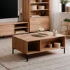 finori Korsika 55B Couchtisch, Nachbildung Artisan Oak Maß: Produktbild-Vorschau 6