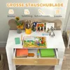 AIYAPLAY Set de bureau pour enfants avec plateau & tiroir Voir les images du produit 5