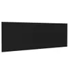 Wand-Kopfteil Schwarz 240x1,5x80 cm Holzwerkstoff Produktbild-Vorschau 1