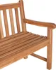 Teakholz Garten-/Balkonsitzbank - bene living - Anker 120 Produktbild-Vorschau 5