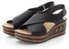Rieker Damen Sandalen Keilabsatz Sandaletten 68189-00, Produktbild-Vorschau 20