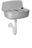 Lavabo de encimera Abu-Practic, 495 x 345 mm, con reborde, Vista previa de la imagen del producto 3