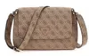 GUESS Damen Umhängetasche Meridian Latte Logo : beige-26 Produktbild-Vorschau 35
