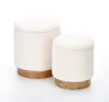 Halmar Hocker mit Stauraum (2 Stück) Cancun - Creme / Natur Produktbild-Vorschau 9