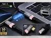USB-C auf USB 3.2 Gen2 10Gbps 90° Winkelstecker nylon kabel Produktbild-Vorschau 3