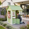 Kinderspielhaus 'Kuoldsvin' Tannenholz 144 x 102 x 90 cm Produktbild-Vorschau 5