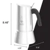 RVS Moka-kan, 6 kopjes, Venus, inductie Productafbeelding-voorbeeld 15