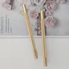 moderne goldene Schrankgriffe, 160 mm Mittenabstand, für Produktbild-Vorschau 3